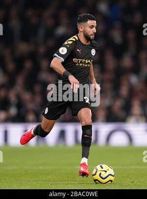Von Manchester City Riyad Mahrez Stockfoto