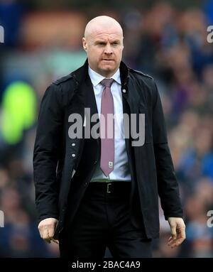 Burnley-Manager Sean Dyche Stockfoto