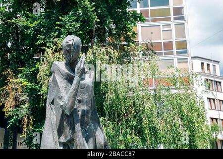 Brünn, Tschechien - 21. Juni 2019: Mim Statue Stockfoto