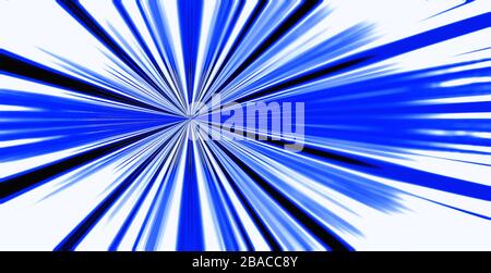 Abstrakter Hintergrund: Verschwommene Geschwindigkeit, Tunnel Stockfoto