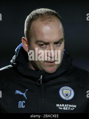 Manchester-City-Manager Nick Cushing Stockfoto