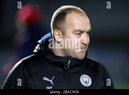 Manchester-City-Manager Nick Cushing Stockfoto