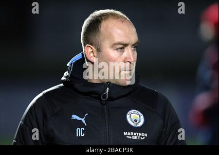 Manchester-City-Manager Nick Cushing Stockfoto