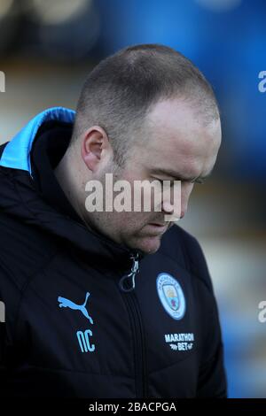 Manchester-City-Manager Nick Cushing Stockfoto