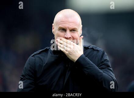 Burnleys Manager Sean Dyche Stockfoto