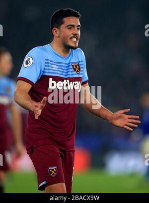 West Ham United Pablo Fornals Stockfoto