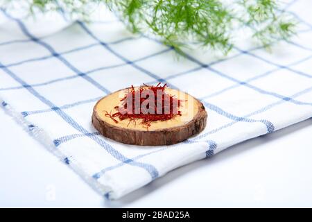 Chinesische Medizin, die gesund bleibt, ist saflower Stockfoto