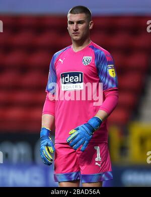 West Bromwich Albion Torhüter Sam Johnstone Stockfoto