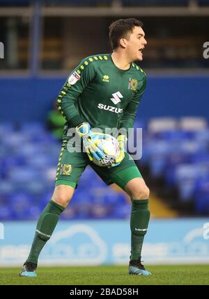 Milton Keynes Dons Torhüter Lee Nicholls Stockfoto