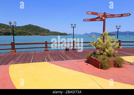 Resort World Hotel, Porto Malai, Chenang City, Langkawi Island, Malaysia, Asien Stockfoto