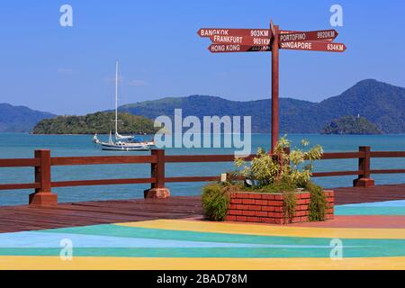 Resort World Hotel, Porto Malai, Chenang City, Langkawi Island, Malaysia, Asien Stockfoto