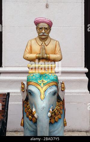 Babu Amichand Panalal Adishwarji Jain-Tempel, Mumbai Stockfoto