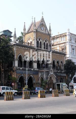 Die David Sassoon Library in Kala Ghoda, Mumbai, Indien Stockfoto