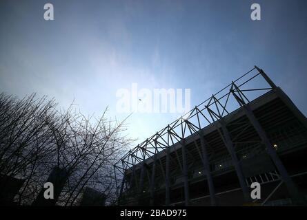 Ein allgemeiner Blick auf das Stadion vor dem Spiel Stockfoto