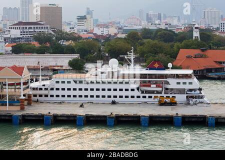 Butterworth Jetty, Georgetown, Penang Island, Malaysia Stockfoto