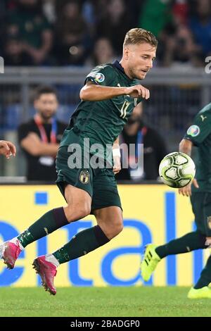 ciro Impmobile (lazio) während der italienischen Fußball-Nationalmannschafts-Saison 2019/20, Rom, Italien, 01. Januar 2020, Fußball-italienische Fußball-Nationalmannschaft Stockfoto