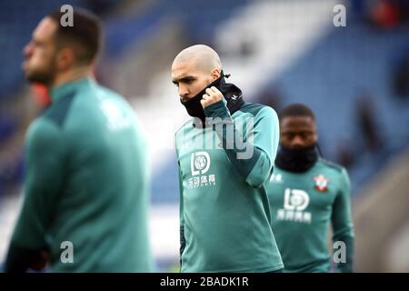 Oriol Romeu von Southampton erwärmt sich vor dem Spiel Stockfoto