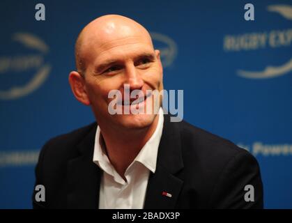 Der ehemalige England-Kapitän Lawrence Dallaglio am zweiten Tag der Rugby Expo 2012 Stockfoto