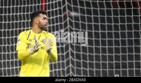 Brentford Torwart David Raya Martin Stockfoto