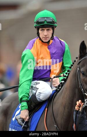 Jim Crowley, Jockey Stockfoto
