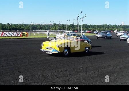 Vincennes Hippodrome Prix du president de la republique Defilé voiture ancienne - Foto Laurent Lairys/DPPI Stockfoto