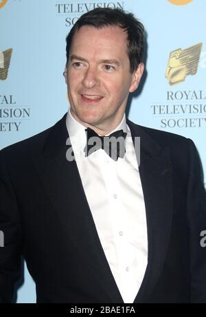 20. März 2018 - London, England, Großbritannien - RTS Program Awards 2018, Fotoshows: George Osbourne Stockfoto