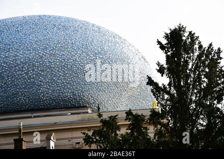 Zwolle, Netherlands-Februar 2020; Museum de Fundatie ist ein Museum für bildende Kunst in Zwolle, Niederlande. Das Museum de Fundatie ist Teil des Stockfoto