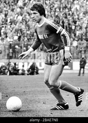 Klaus Fischer, Schalke 04 Stockfoto