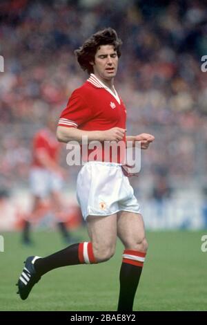 Martin Buchan, Manchester United Stockfoto