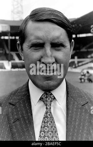 Frank O'Farrell, Manager von Manchester United Stockfoto