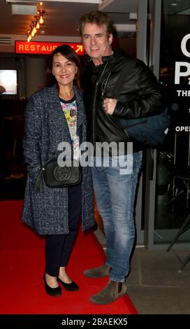 31. Januar 2018 - London, England, Großbritannien - Eugenius! Gala-Performance-Fotoshows: Arlene Phillips und Shane Ritchie Stockfoto