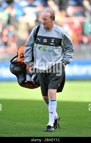 Coventry City Torwarttrainer Steve Ogrizovic Stockfoto