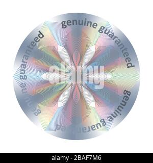 Vektorelement für die Produktqualitätsgarantie Stock Vektor