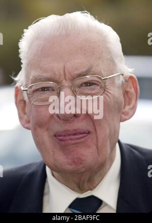 Der demokratische Ulster Unionist Parteichef Dr. Ian PK Paisley, MO, MdEP, Wahlkreis North Antrim, Nordirland. MAI 2005. Foto/Paul McErlane Fotografie Stockfoto