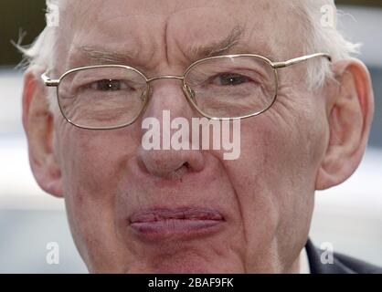 Der demokratische Ulster Unionist Parteichef Dr. Ian PK Paisley, MO, MdEP, Wahlkreis North Antrim, Nordirland. MAI 2005. Foto/Paul McErlane Fotografie Stockfoto