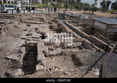 Magdala - Jüdische Stadt im ersten Jahrhundert, Israel Stockfoto