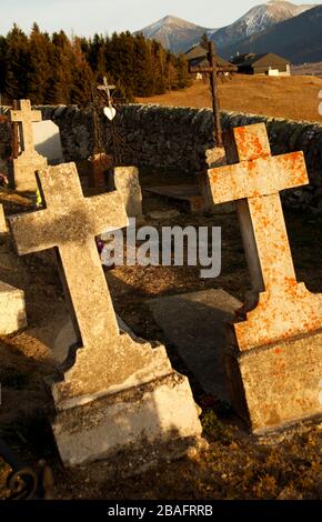 SANTA EULALIA KIRCHE, BOLQUERE, Frankreich Stockfoto