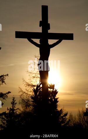 SANTA EULALIA KIRCHE, BOLQUERE, Frankreich Stockfoto