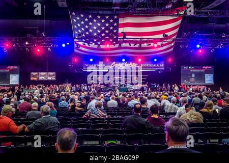 2019 Barrett-Jackson Scottsdale Auction, Main Stage Stockfoto