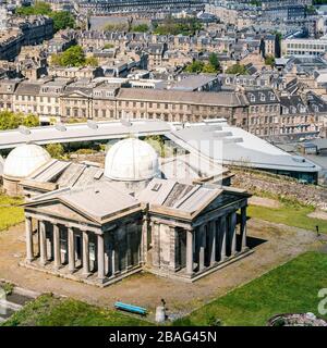Edinburgh - Schottland - die Altstadt - Observatorium auf dem Calton Hill Stockfoto