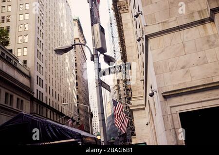 Wall Street Stockfoto