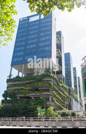 Generalstaatsanwälte, EU Tong Sen Street, Chinatown, Republik Singapur Stockfoto