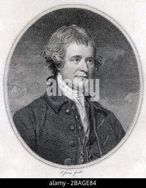 EDMUND BURKE (1729-1797) irischer Staatsmann und Philosoph Stockfoto