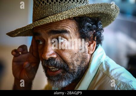 Damian Alzazar, Schauspieler, Preview a la obra EL PROFESOR en Auditorio Civco. Hermosillo Sonora A 20 Agosto 2015. CreditoFoto: LuisGutierrez Stockfoto