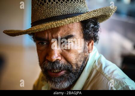 Damian Alzazar, Schauspieler, Preview a la obra EL PROFESOR en Auditorio Civco. Hermosillo Sonora A 20 Agosto 2015. CreditoFoto: LuisGutierrez Stockfoto