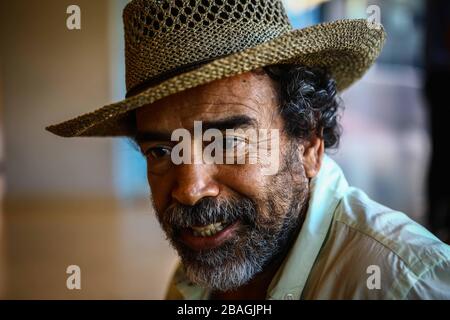 Damian Alzazar, Schauspieler, Preview a la obra EL PROFESOR en Auditorio Civco. Hermosillo Sonora A 20 Agosto 2015. CreditoFoto: LuisGutierrez Stockfoto