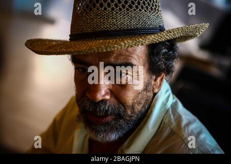 Damian Alzazar, Schauspieler, Preview a la obra EL PROFESOR en Auditorio Civco. Hermosillo Sonora A 20 Agosto 2015. CreditoFoto: LuisGutierrez Stockfoto