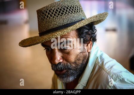 Damian Alzazar, Schauspieler, Preview a la obra EL PROFESOR en Auditorio Civco. Hermosillo Sonora A 20 Agosto 2015. CreditoFoto: LuisGutierrez Stockfoto