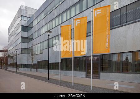 Folkwang Universität der Künste, Deutschland, Nordrhein-Westfalen, Ruhrgebiet, Essen Stockfoto