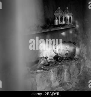 Blick Auf Die Sefat Altstadt - Israel Stockfoto